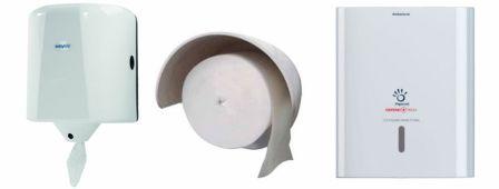 distributeur essuie main papier hygiénique