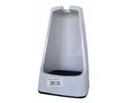 Support brosse WC haut gris granit