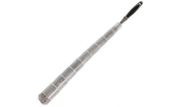 Plumeau à gaine rétractable gris