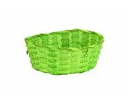 Corbeille bambou vert