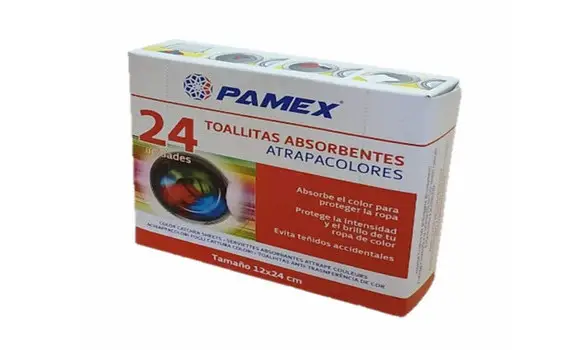 Lingettes anti décoloration 2x24