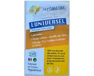 Etiquette adhésive Luniversel Pamplem.