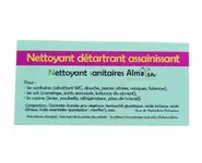 Etiquette adhésive Nett. Sanitaires AW