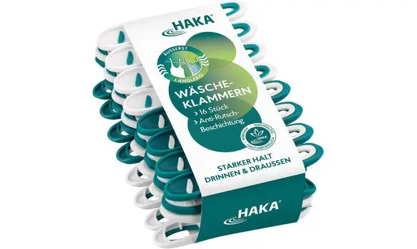 Pinces à linge bi-matière HAKA