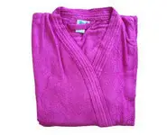 Peignoir bambou fuchsia