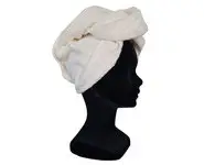 Turban bambou écru
