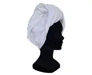 Turban bambou blanc