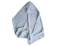 Cape de bain bambou blanc