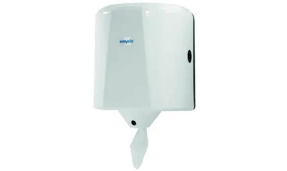 Distributeur blanc dévidage central 20cm