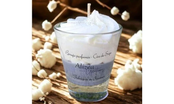 Bougie Fleur de Coton 110g