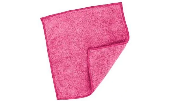 Carré chiffon bambou rose 20x20cm