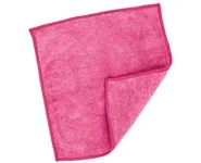 Carré chiffon bambou rose 20x20cm