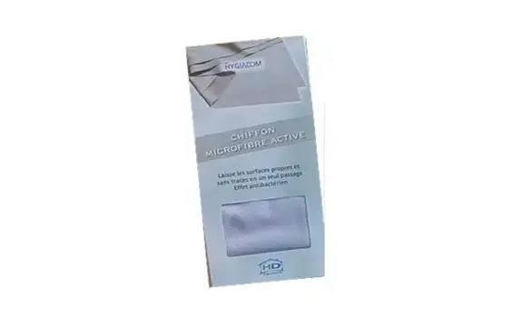 Chiffon microfibre active GRIS