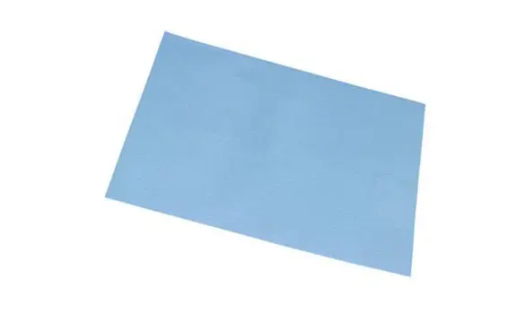 égouttoir toile-éponge bleue