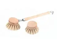 Brosse vaisselle bois + tête Natura