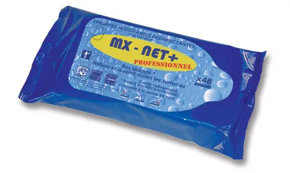 Lingettes désinfectantes MX-NET+