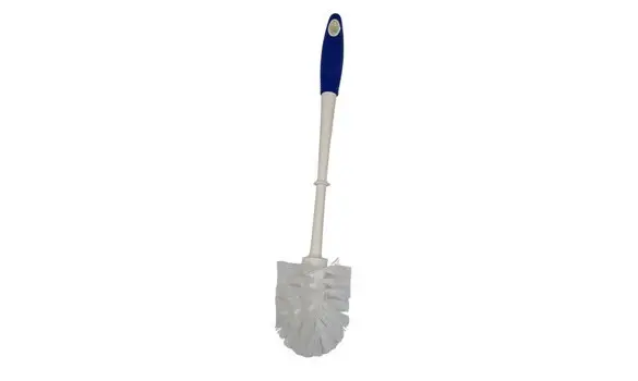 Brosse WC bi matière bleue