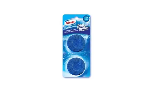 Bloc WC eau bleue x2