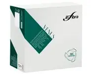 Serviettes table BLANC Airlaid non tissé