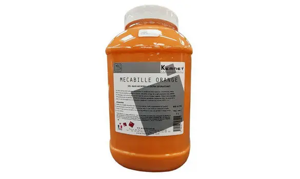 Gel microbilles Mécabille Orange 5L