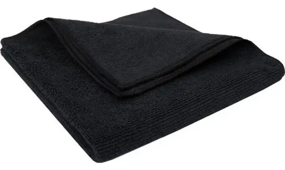 Chiffon microfibre black