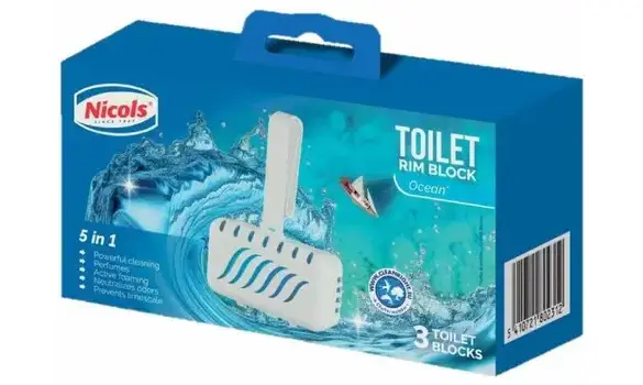 Bloc WC+nacelle fraîcheur océan x3