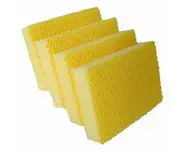 éponge filet et billes Color Clean jaune