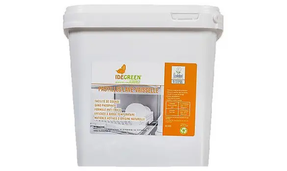 Pastilles lave-vaisselle Idegreen x125
