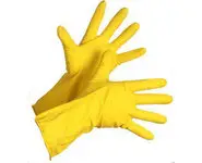 Gant ménage latex jaune taille M