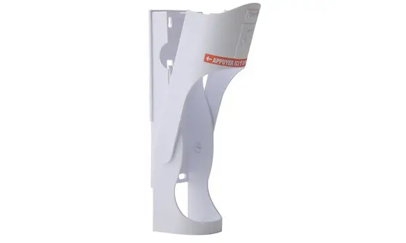 Push parfum support mural