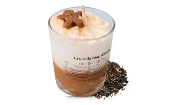 Bougie thé et pain d'épices 80g
