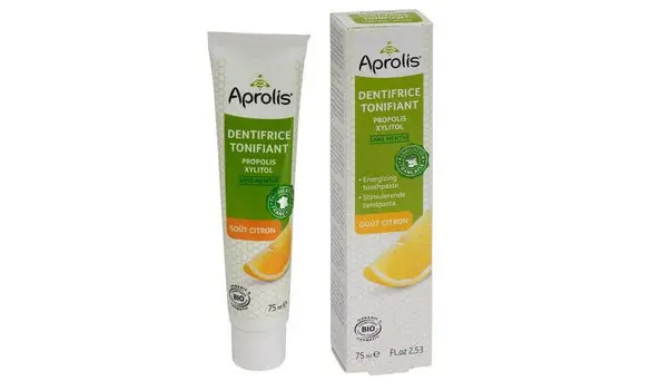 Dentifrice bio tonifiant goût citron