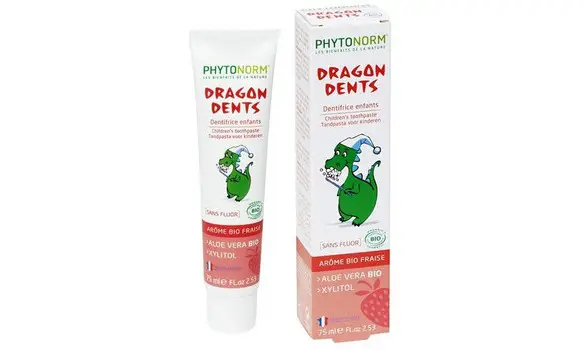 Dentifrice bio enfant goût fraise