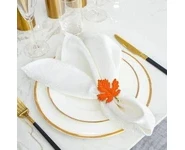 Rond de serviette feuille