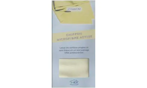 Chiffon microfibre active JAUNE
