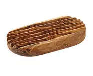 Porte-savon en bois d'olivier