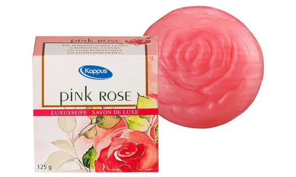 Savon glycérine rose 125 g