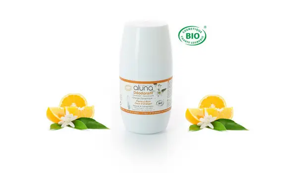 Déodorant bio Fleur Orange roll on Aluna