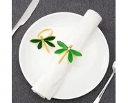 Rond de serviette libellule