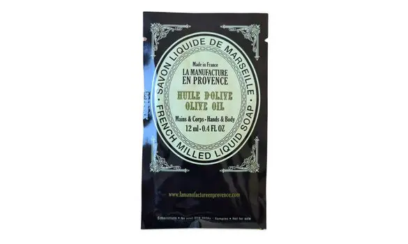 Echantillons savon liquide olive 12ml