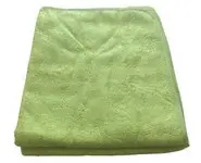Drap bain bambou vert lime