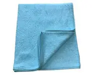 Drap bain bambou bleu
