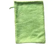 Gant toilette bambou vert lime