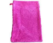Gant toilette bambou fuchsia