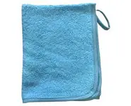 Serviette invité bambou bleu