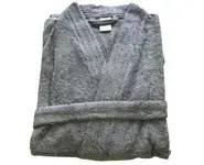 Peignoir bambou gris