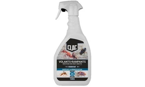 Insecticide barrage insectes Clac 1L