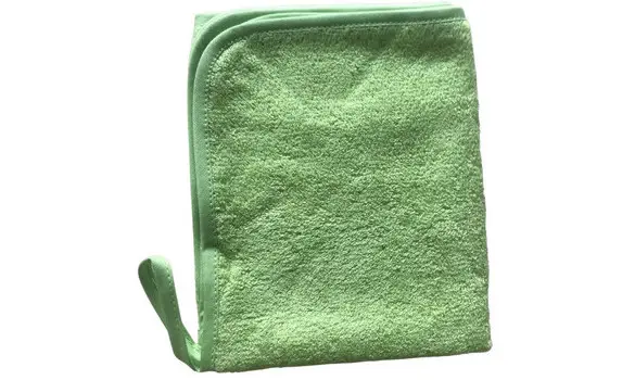 Serviette invité bambou vert lime