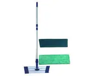 Balai alu velcro + 2 moppes