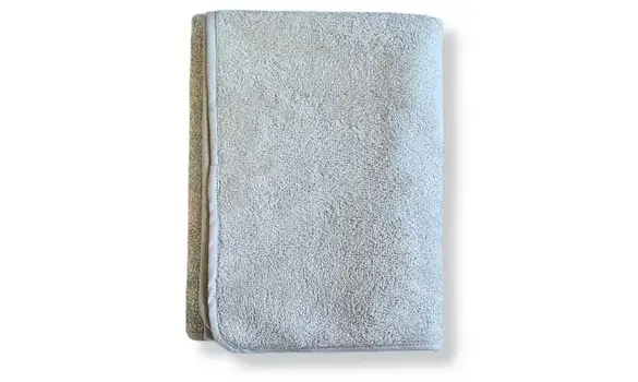 Serviette toilette bambou silver